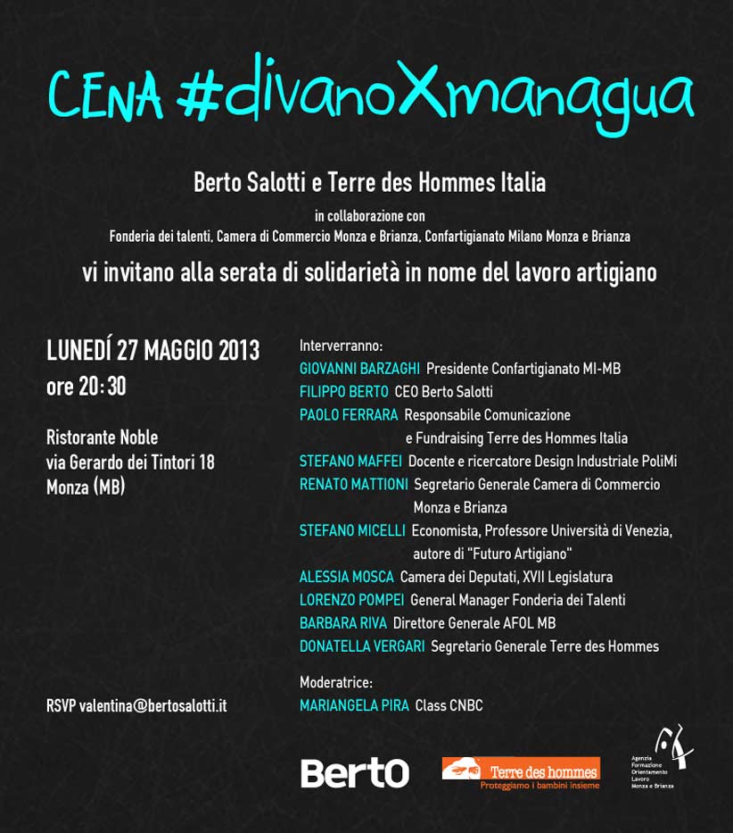 Cena #DivanoxManagua - Una Noche de Solidaridad Artesanal