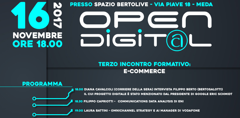 open digital 16 novembre a meda spazio bertolive