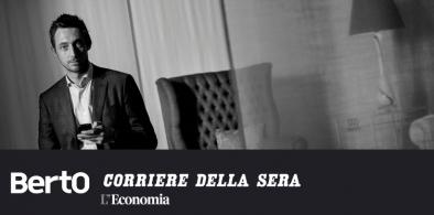 intervista a filippo berto nell'inserto economia del corriere della sera