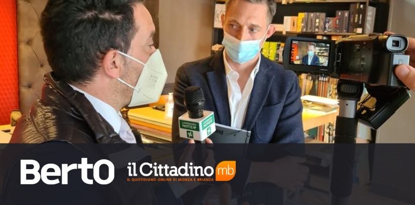 L'Articolo de il Cittadino sulla visita nello Showroom BertO dell'Assessore Guidesi