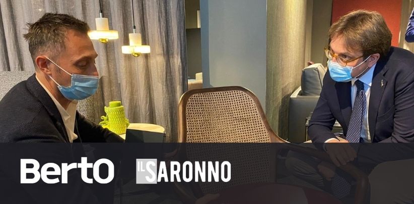 L'Articolo de il Saronno sulla visita dell'Assessore Guidesi allo Showroom BertO