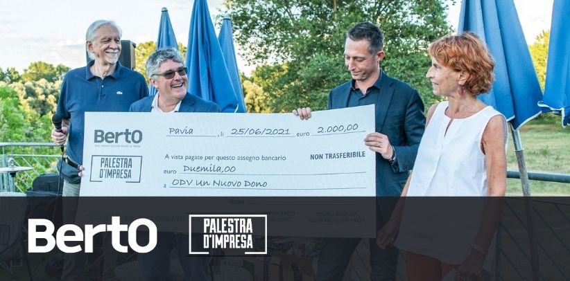 BertO e Palestra d'impresa insieme per la solidarietà