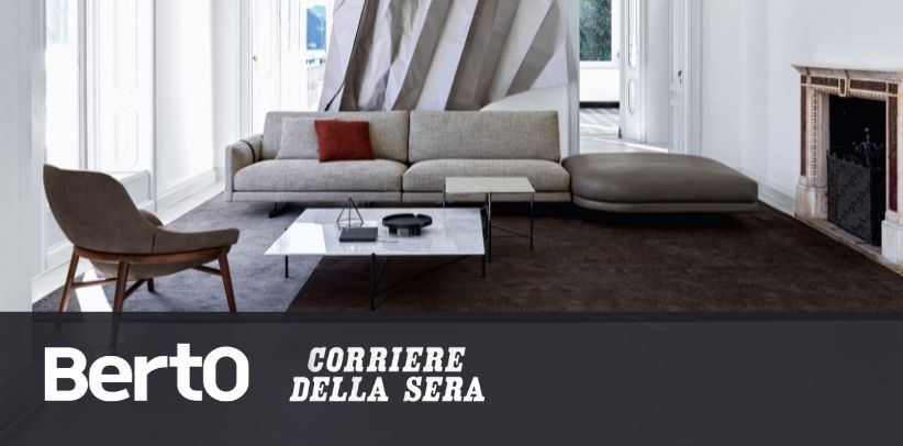 Guida BertO sul Corriere della Sera: quanto spazio ci deve essere tra divano e tavolino?