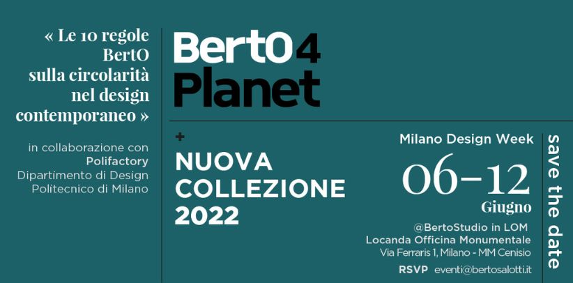 BertO @ LOM -  Salone del Mobile 2022