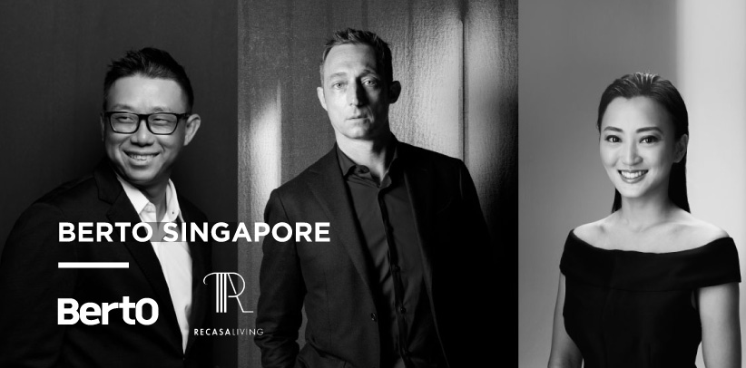 BertO apre a Singapore il primo showroom in Asia