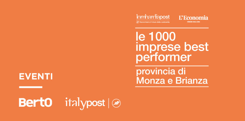 BertO azienda best performer della provicia secondo ItalyPost