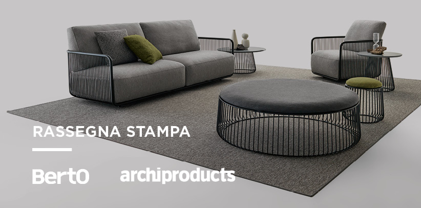 Archiproducts presenta la prima Collezione Outdoor Sounds di BertO 