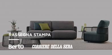 Corriere della Sera: La Collezione Outdoor SOUNDS di BertO 