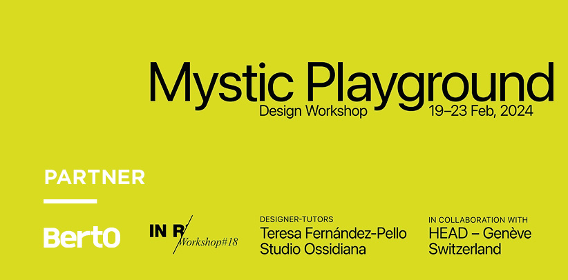 BertO partner IN Residence: 5 Borse di Studio per MYSTIC PLAYGROUND