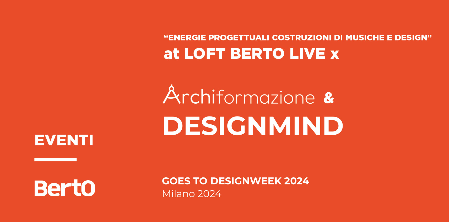 Talk Archiformazione @ LOFT BERTO LIVE