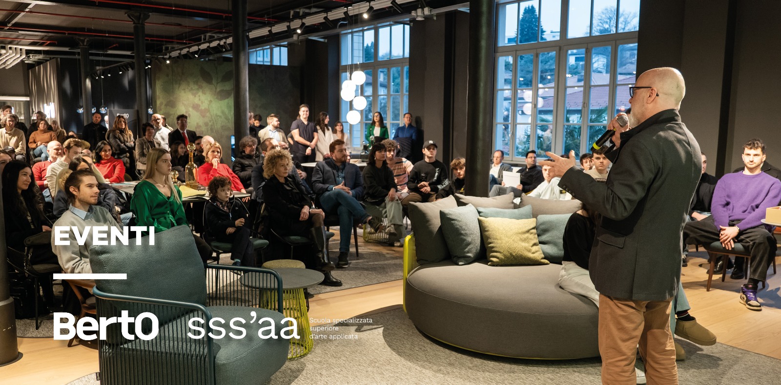 Showroom BertO Lugano ospita studenti SSSAA