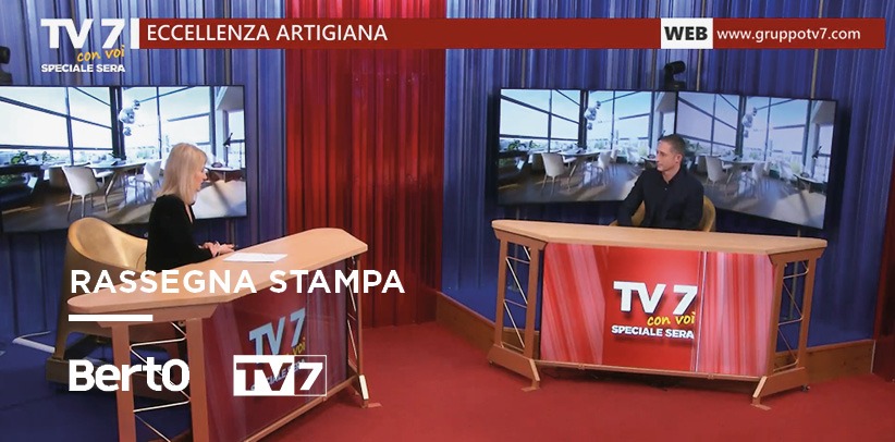 Filippo Berto ospite a TV7