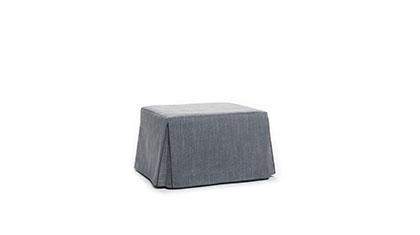 Pouf letto di qualità, sfoderabile, Mod. 46BCL - Sofa Italy