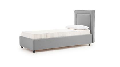 Letto singolo bianco in offerta outlet