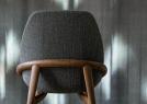 Sedia moderna in legno Jackie WOOD dettaglio struttura - BertO