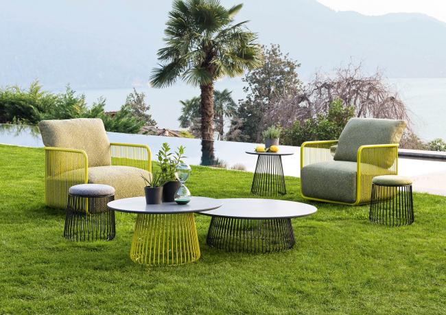 Pouf da esterno di design Bruce - BertO