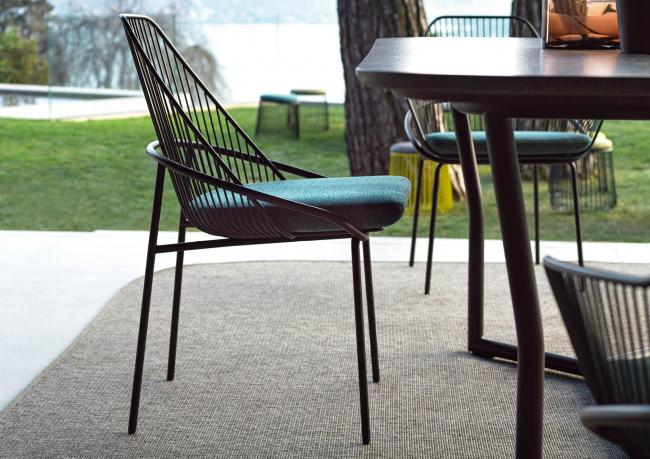 Sedia da esterni Jackie senza braccioli - Arredamento Outdoor BertO