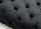 Pouf capitonné in denim dettaglio - BertO Outlet	