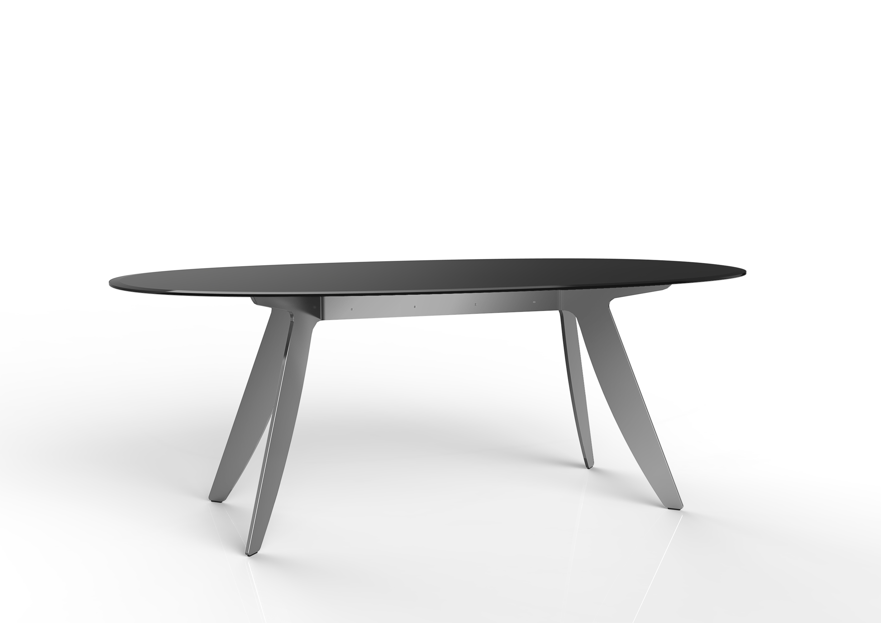 Nappe Ovale 180x400cm DIABOLO Blanc | , Linge De Maison Et