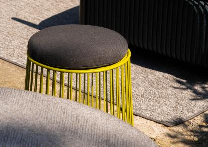 Pouf Outdoor Bruce lime - BertO