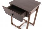 Comodino di design con cassetto aperto, guide bluemotion - BertO