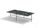 Tavolino Riff con top in marinace black e base goffrato - Outlet 