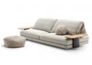 Divano Moderno David con pouf Ziggy - BertO