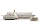 Pouf di Design Ziggy con divano David - BertO