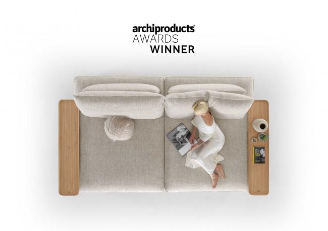 Divano con seduta profonda David Cinema - BertO 