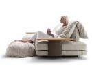 Divano David Cinema con pouf Ziggy - BertO 