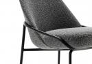Jackie sgabello dettaglio base goffrato - Outlet 