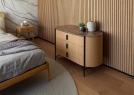 Cassettiera di Design 315 in rovere naturale - BertO
