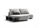 Divano iggy modualre con chaise longue bianco - Outlet 