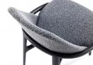 Sedia jackie frassino nero - Outlet 
