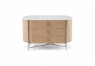 315 cassettiera  in rovere naturale - Outlet 