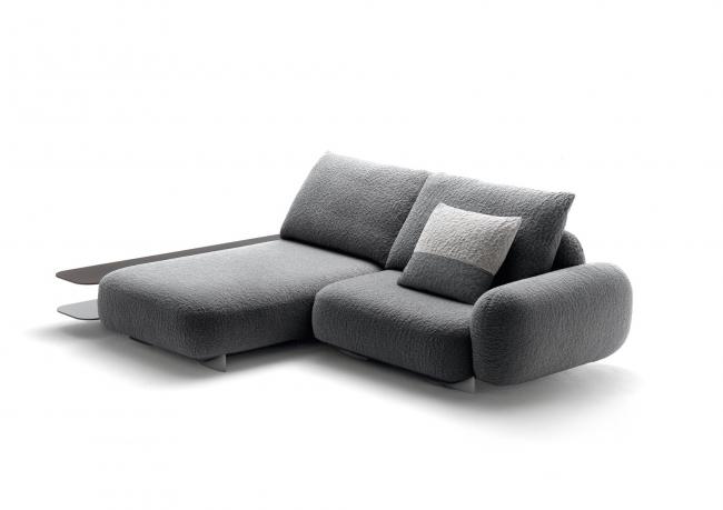 Iggy componibile con chaise longue con consolle - Outlet 