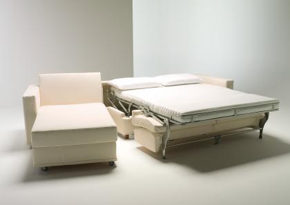 Apertura divano letto Aurora - Fase 3 letto pronto per l'uso