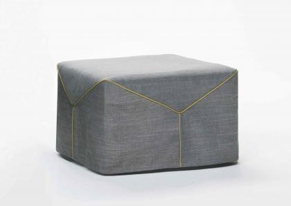 Pouf letto AL con fodera in tessuto