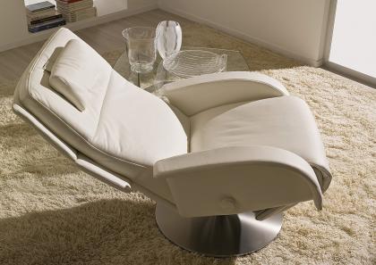 Poltrona relax tecno 3 berto salotti Poltrone relax moderne