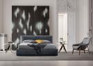 Letto moderno con box contenitore Soho - king size cm L.190 x P.233 x H.95 - rete cm 170 x P.200 - BertO Salotti