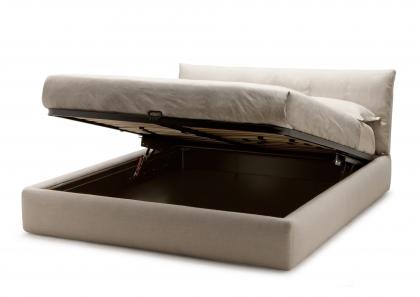 Dettaglio apertura letto Soho - box Top Quality