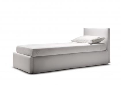 Letto singolo Summer B in tessuto completamente sfoderabile