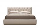 Letto Tribeca king size cm L.190 x P.233 x H.95 - rete cm 170 x P.200