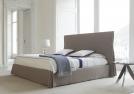 Letto con balza Sorbonne - king size cm L.198 x P.218 x H.130 - rete cm 170 x P.200