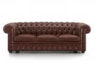 Dettaglio divano letto Chesterfield in ecopelle - BertO Outlet