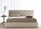 Letto king size in pelle Tribeca - BertO Outlet