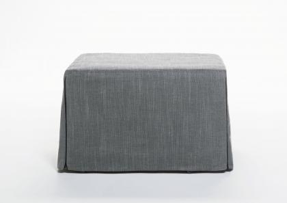 Pouf letto Ghisallo - versione con Cerniera - chiuso