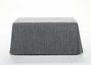 Pouf letto trasformabile Paguro - versione con cerniera - aperta