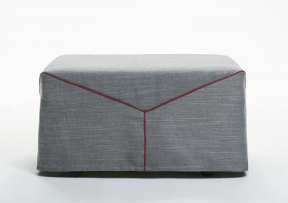 Pouf letto trasformabile Paguro - versione Gros Grain