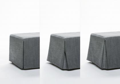 Dettaglio Versione Cerniera Zip - Pouf letto Paguro